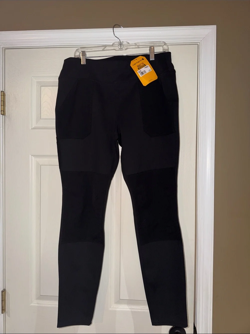 NWT Carhartt Black WOMEN'S FORCE MIDWEIGHT LEGGING - Picture 4 of 5